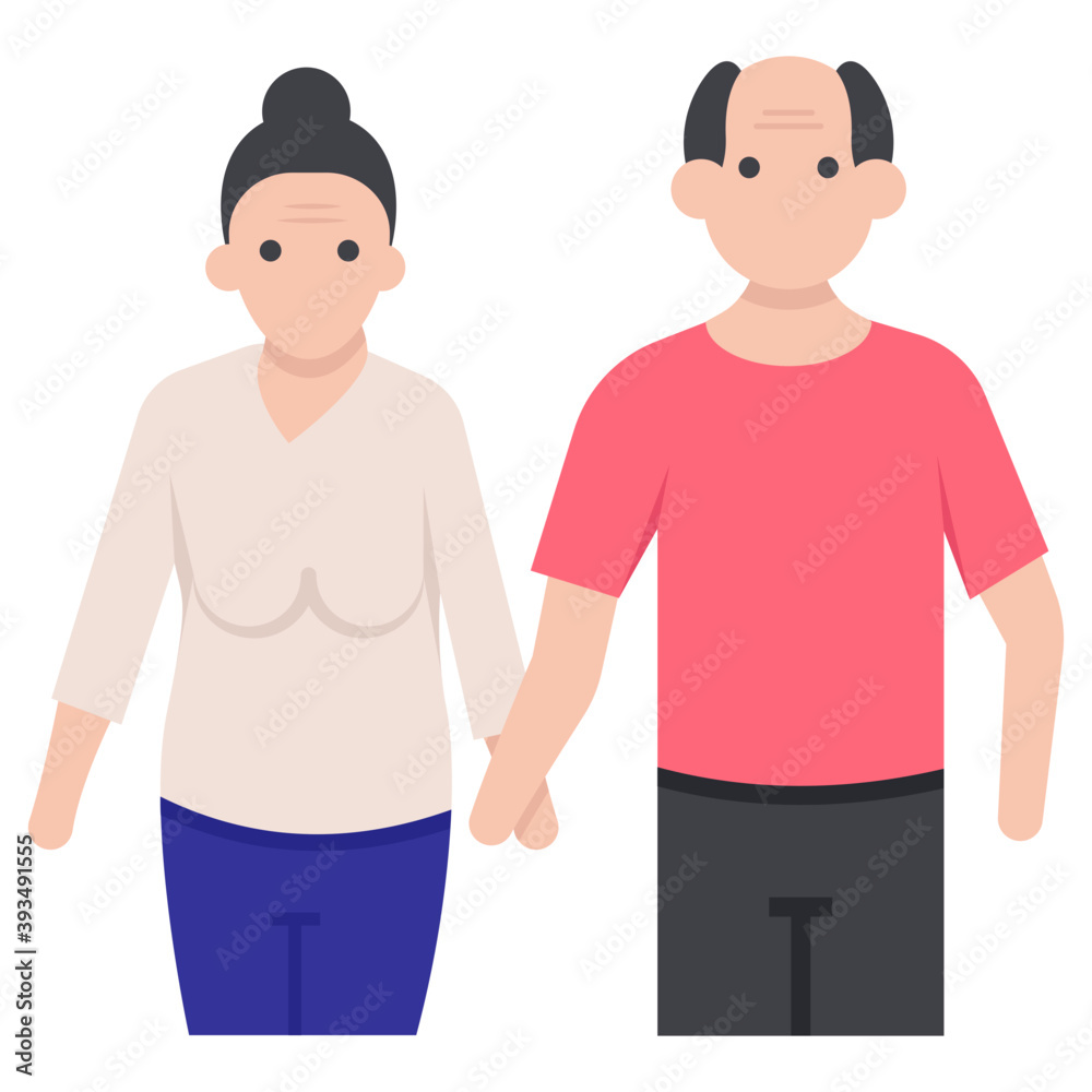 Senior Citizen Vector Senior Citizen Vector