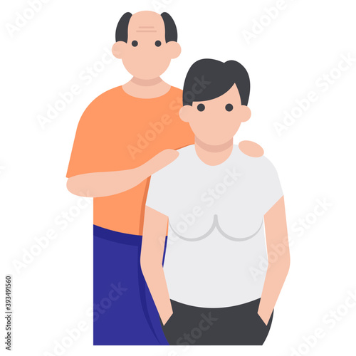 Parenthood Flat Character