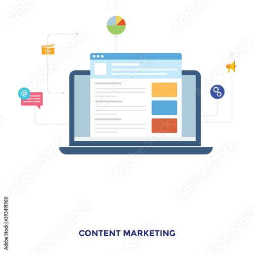 Content Marketing Vector