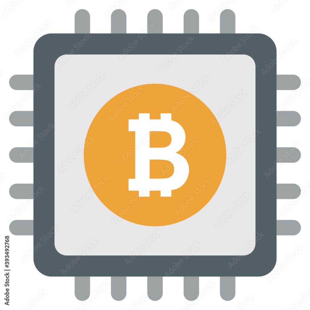 Bitcoin Processor Chip Bitcoin Processor Chip