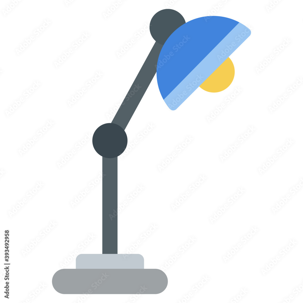 Folding Lamp Vector 