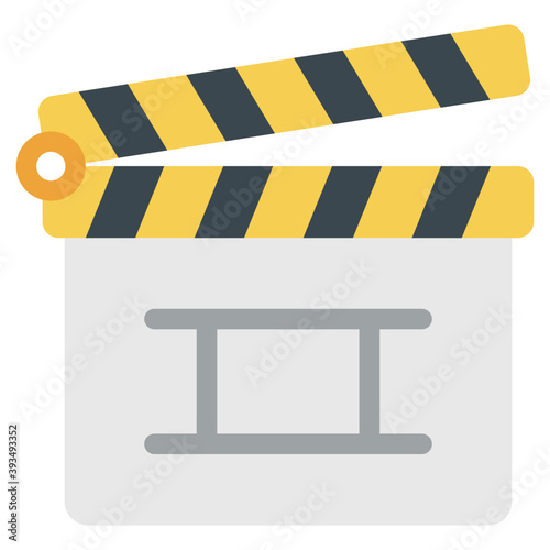 Clapper Board Vector  photo