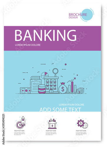 Banking Flyer Vector