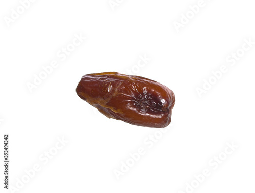 dried date isolated on white background