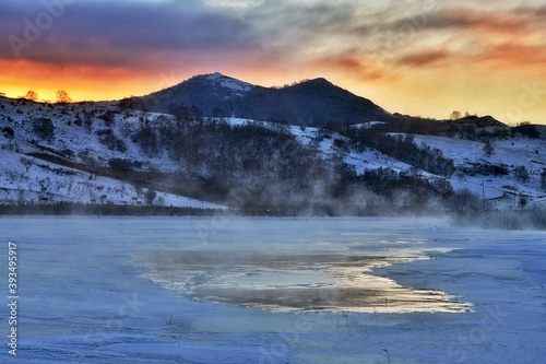 中国内蒙古乌兰布统草原冬季风光 © 陈喆风光摄影
