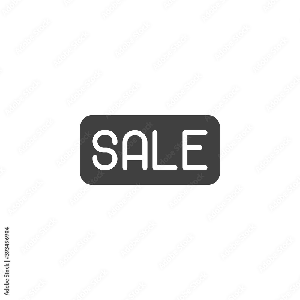 Sale sign vector icon. filled flat sign for mobile concept and web design. Sale shop tag glyph icon. Symbol, logo illustration. Vector graphics Sale sign vector icon. filled flat sign for mobile concept and web design. Sale shop tag glyph icon. Symbol, logo illustration. Vector graphics