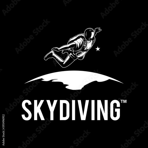 skydiving logo icon Sport emblem