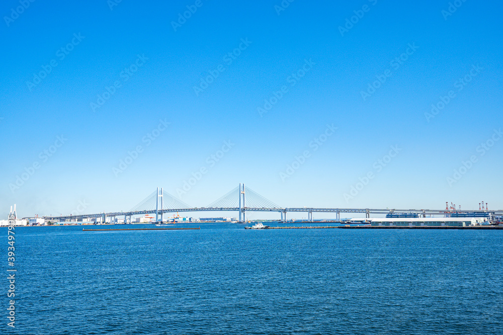 【大さん橋より】横浜ベイブリッジ