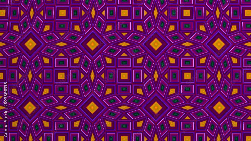 a kaleidoscope with changing geometric multicolored patterns. a kaleidoscope with changing geometric multicolored patterns.