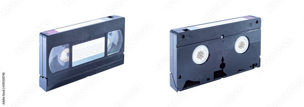 Video tape. Isolated on white background. Video tape. Isolated on white background.