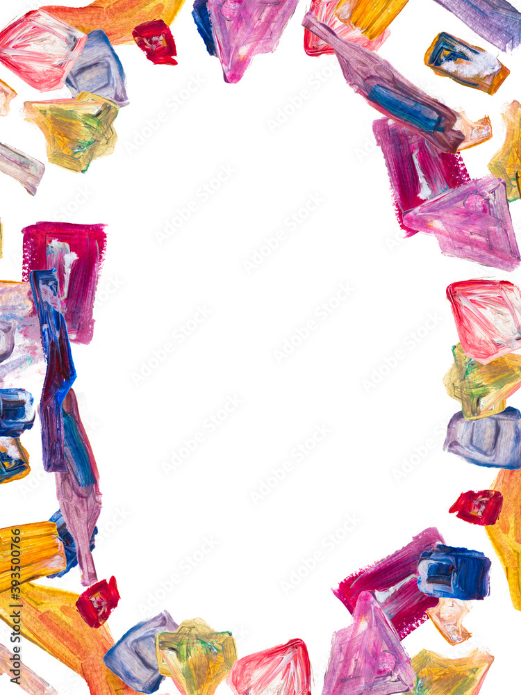 Fototapeta premium Hand drawn border and place for your text.