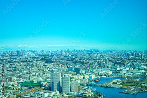  【横浜ランドマークタワーより】横浜市、都市景観・眺望 © BSDC
