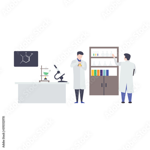 Research Lab Vector 