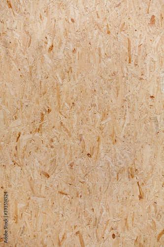 Background texture of a OBS wood fiber board, plywood.
