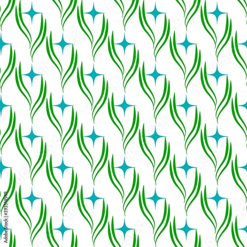 Abstract flower pattern for print and textiles etc