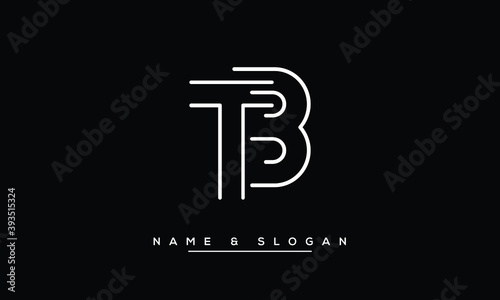 TB, BT, T, B  Abstract Letters Logo Monogram