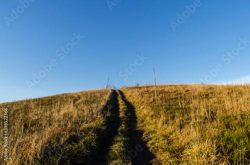 Fototapeta Naklejka Na Ścianę i Meble -  ścieżka na połoninie - Bieszczady