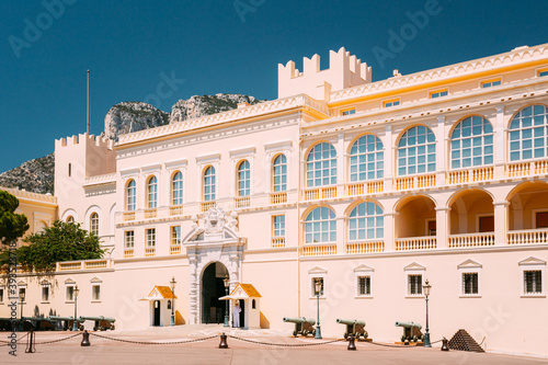 Monte-Carlo, Monaco. Royal palace, residence of Prince of Monaco photo