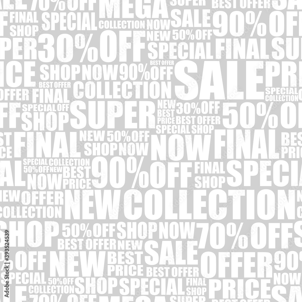 seamless pattern with sale offer slogans black friday promotional design for banner wrapping cards packaging seamless pattern with sale offer slogans black friday promotional design for banner wrapping cards packaging