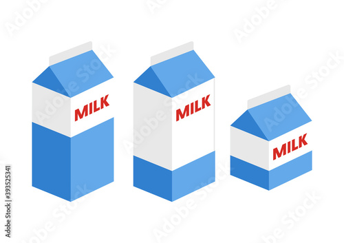 牛乳のイラスト
