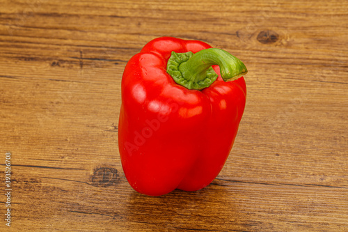 Red Bell Pepper - ripe and fresh