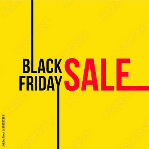 Black Friday Sale banner template