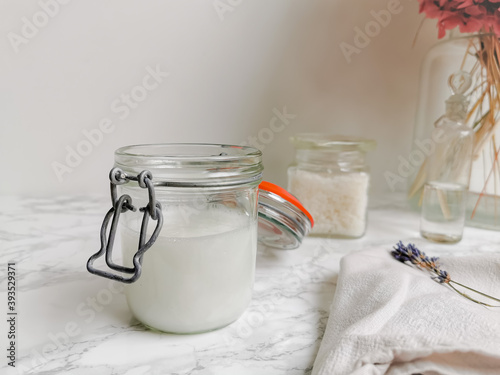 Raw materials for making homemade zero waste, ecological and multipurpose detergent for laundry or cleaning