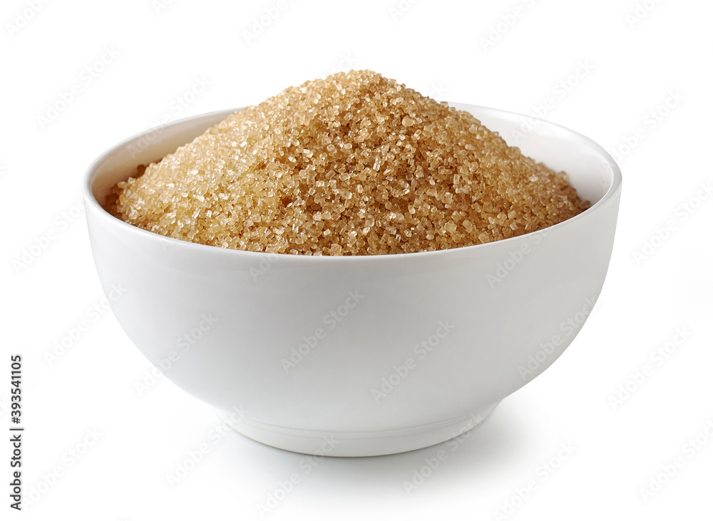 Bowl of brown sugar Bowl of brown sugar