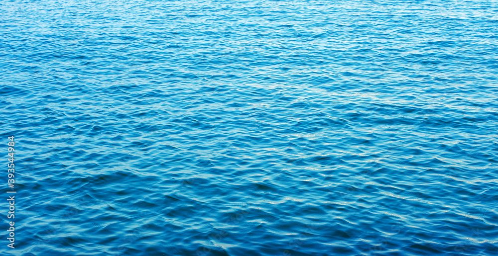 Obraz premium Blue sea water background texture