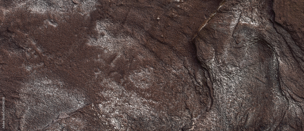 Obraz premium texture of rough dark nature stone surface background