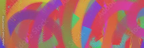 abstract colorful background with strokes