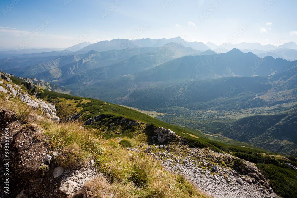 Fototapeta premium Beautiful Tatry mountains landscape