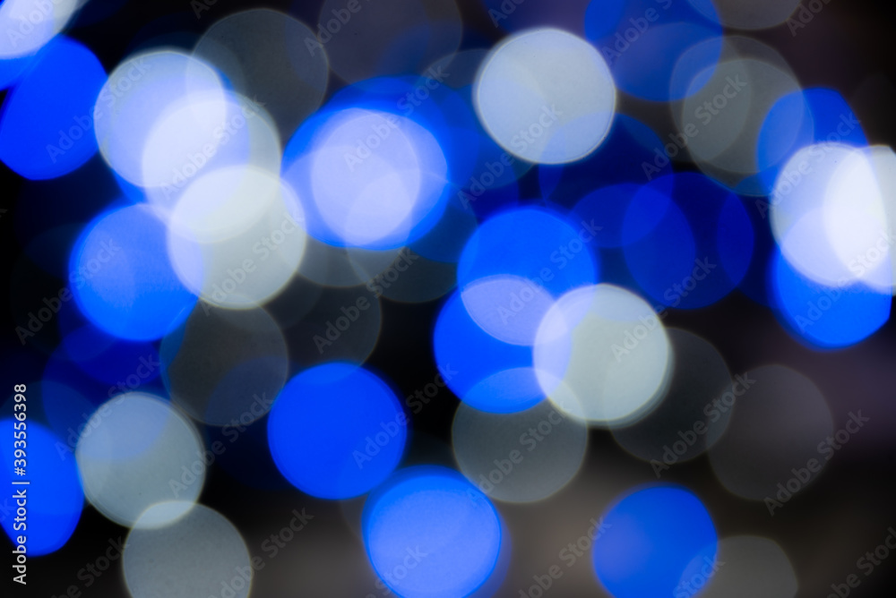 クリスマス・イルミネーション背景