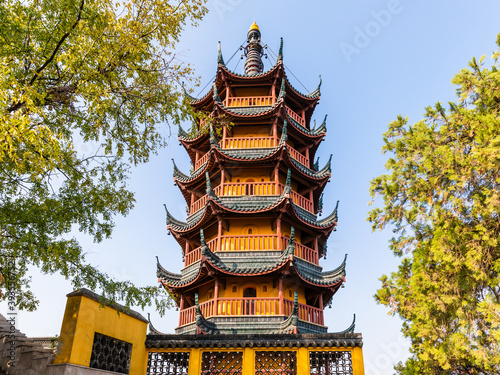 ancient, architecture, attraction, beautiful, buddhism, buddhist, building, china, cishou, culture, destination, famous, heritage, hill, historic, historical, history, jiangsu, jinshan, lake, landmark photo