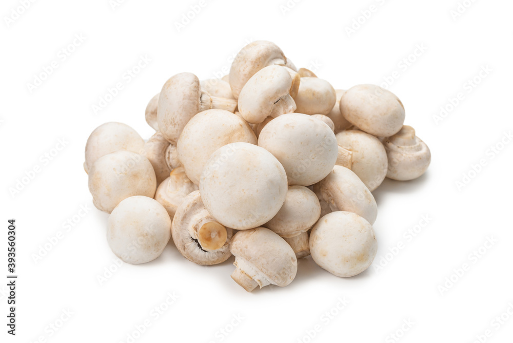 Champignon mushroom isolated on white background. Champignon mushroom isolated on white background.