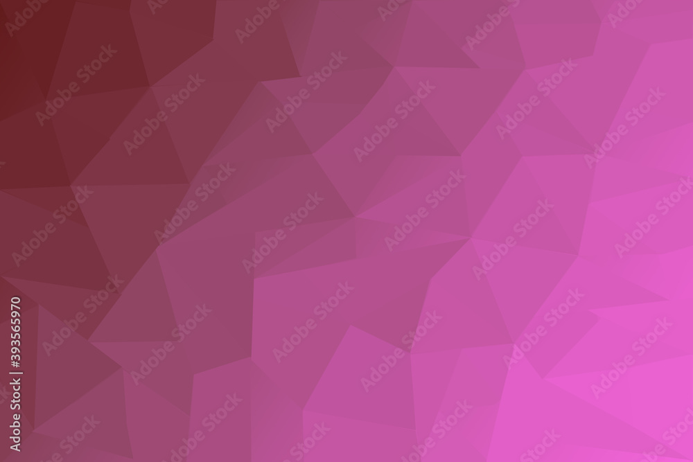 Abstract pink geometric digital background with copy space.