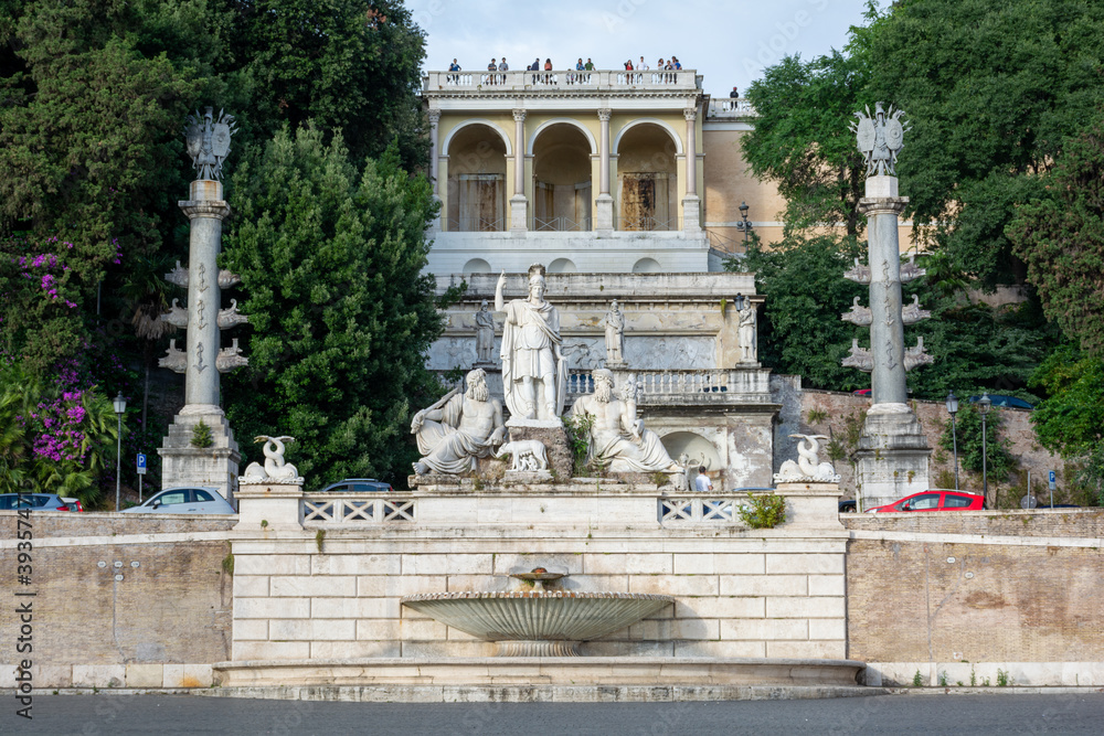 Fototapeta premium Fountain Della Dea di Roma