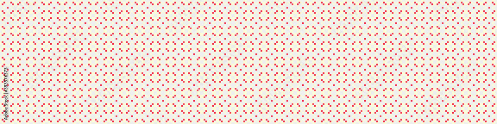 Abstract Cross Pattern Dots Logo generative computational art illustration