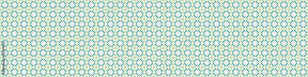 Abstract Cross Pattern Dots Logo generative computational art illustration