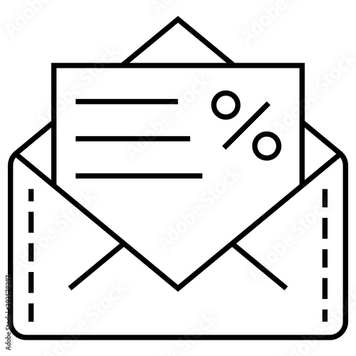 Tax notice Concept, formal letter Vector Icon Design, Compulsory Financial charges and Taxation Symbol on White Background, Levy Sign 