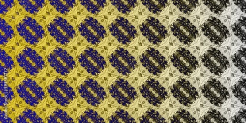 Unique background for wallpaper and surface design. Creative seamless pattern. Collage.