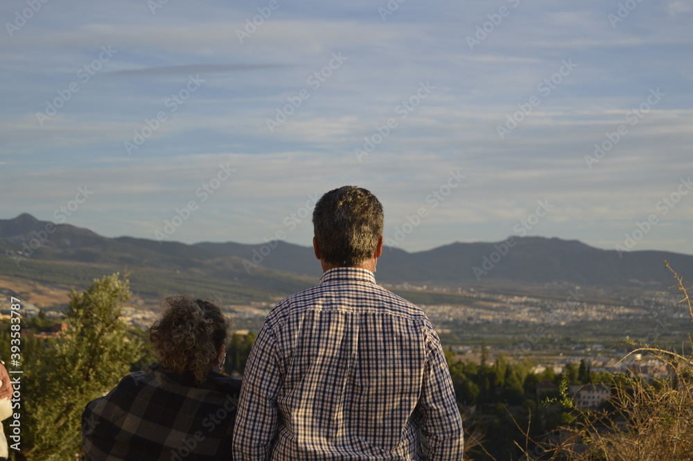 Fototapeta premium Mirador de San Miguel Alto, Granada 
