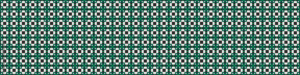 Abstract Cross Pattern Dots Logo generative computational art illustration