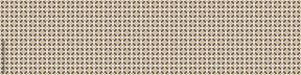 Fototapeta premium Abstract Cross Pattern Dots Logo generative computational art illustration