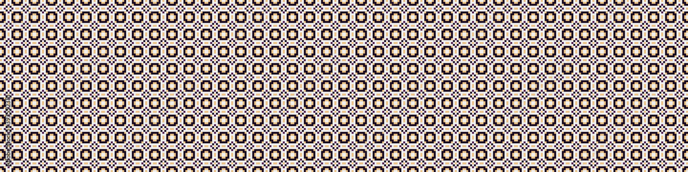 Abstract Cross Pattern Dots Logo generative computational art illustration