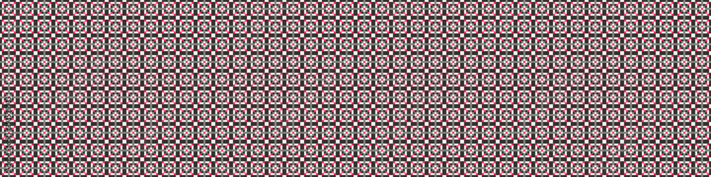 Abstract Cross Pattern Dots Logo generative computational art illustration