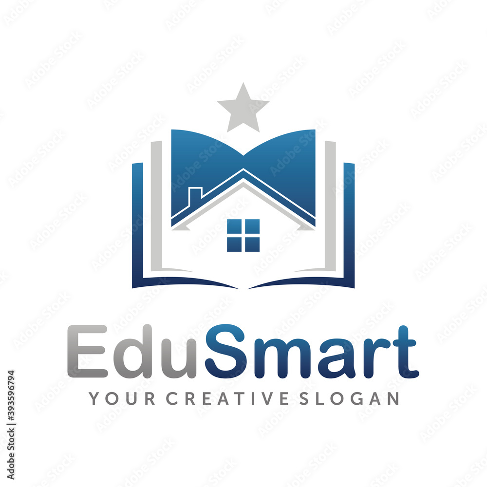 Education Logo. Online School, and Learning Logo Design Vector Template