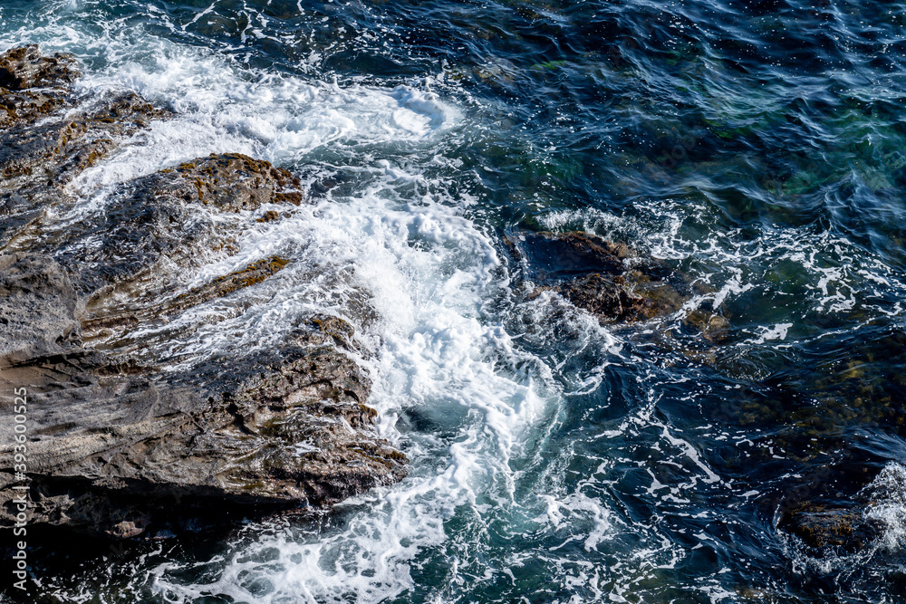 Obraz premium 磯の風景 波 