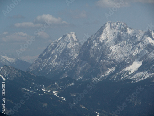 Hiking tour Kohlbergspitze mountain in Tyrol, Austria