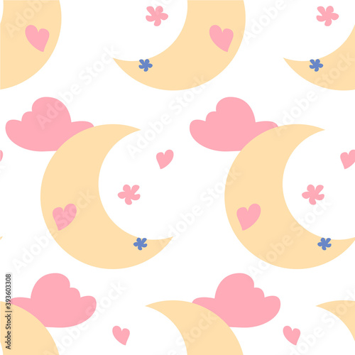 Seamless pattern for children's themes